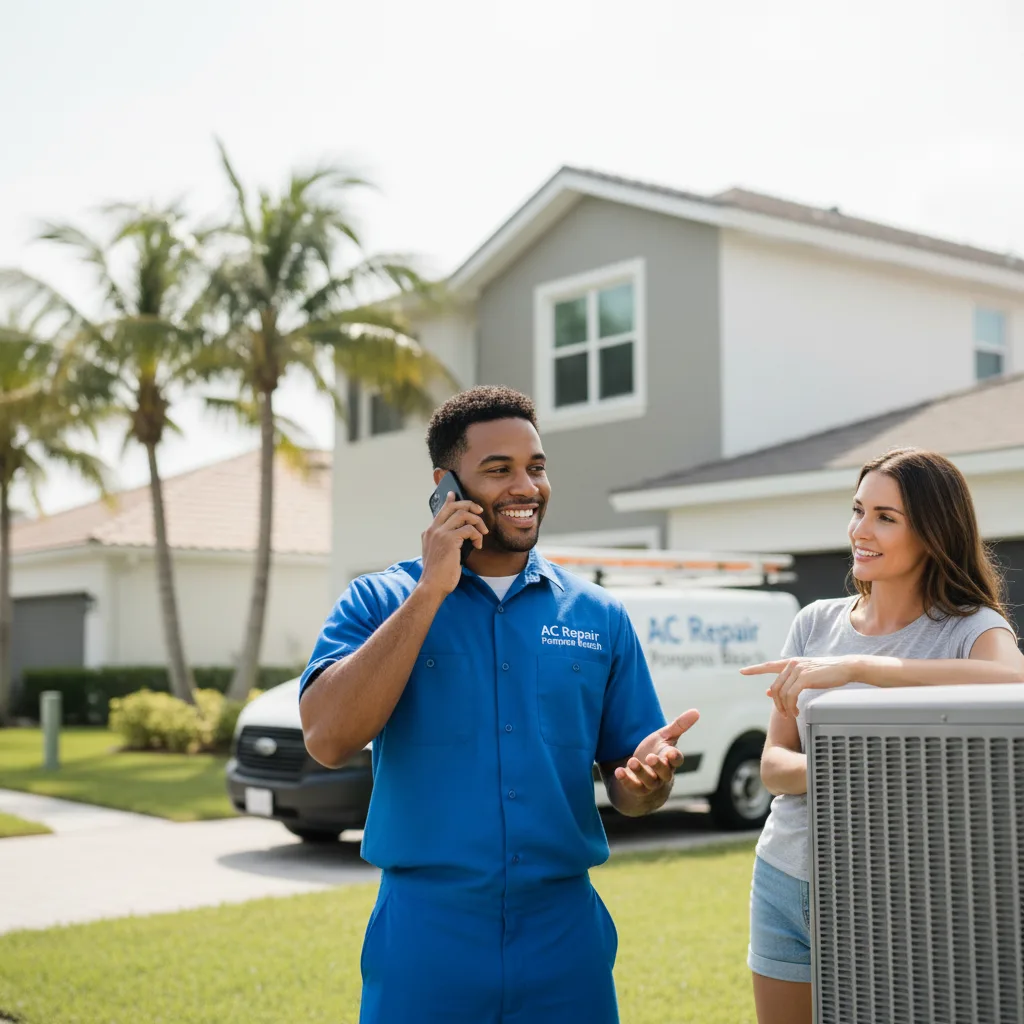 AC Repair Pompano Beach customer support in Lincoln Park